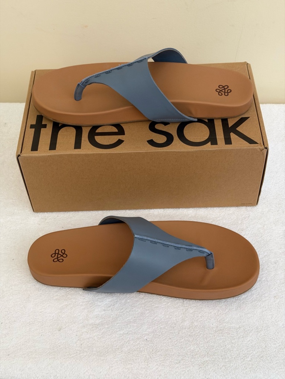 The Sak Everly Women’s Flat Thong Style Sandals Size - Picture 3 of 7